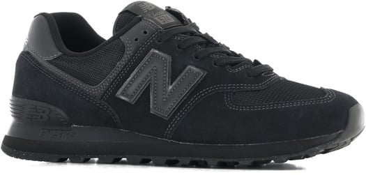 New Balance 574 Shoes - black/black - view large