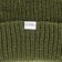 Coal Shoreline Beanie - olive - front detail