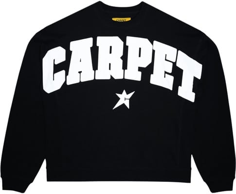 Carpet Carpet Crew Sweatshirt - black - view large