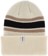 Coal Haines Beanie - off white/black