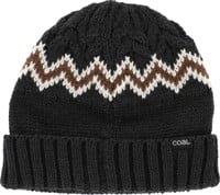 Coal Meadows Beanie - black / brown