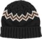 Coal Meadows Beanie - black / brown - reverse