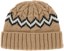 Coal Meadows Beanie - khaki/black - reverse