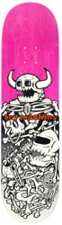Toy Machine Dead Monster Bones 8.25 Skateboard Deck - pink
