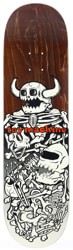 Toy Machine Dead Monster Bones 8.5 Skateboard Deck - brown