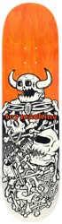 Toy Machine Dead Monster Bones 8.5 Skateboard Deck - orange