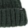 Coal Ivy Beanie - dark green - front detail