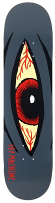 Toy Machine Sect Eye Blood Shot 8.13 Skateboard Deck - grey - view large