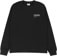 Union DDC L/S T-Shirt - black - front