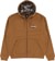 Dickies Thrasher X Dickies Zip Hoodie - brown duck