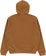 Dickies Thrasher X Dickies Zip Hoodie - brown duck - reverse