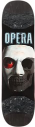 Opera Skull Mask 8.5 Symmetrical Pop Slick Skateboard Deck