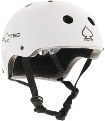 ProTec Classic Certified EPS Skate Helmet - gloss white - view large