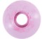 Snot Villani Skulls Skateboard Wheels - pink swirl (99a) - reverse