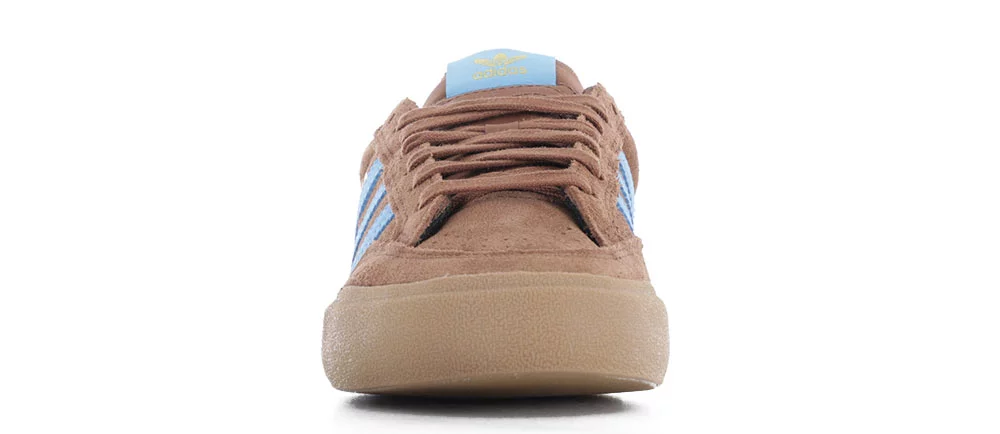 adidas gazelle silver green womens Court TNS Premiere adidas Womens Shoes in brown-white-blue for women – TITUS main image 1