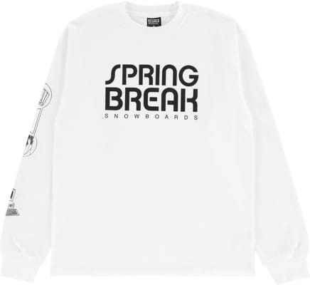 CAPiTA Spring Break Computer L/S T-Shirt - white - view large