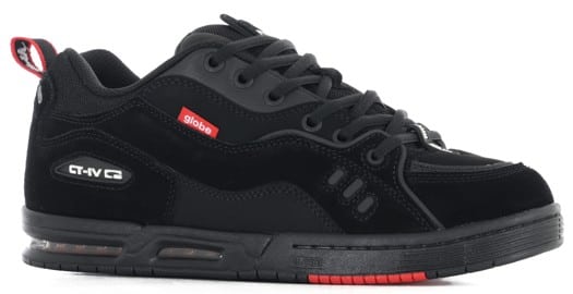 Globe CT-4 Skate Shoes - black suede - view large
