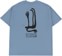 CAPiTA Arthur Longo Aeronaut T-Shirt - slate blue - reverse