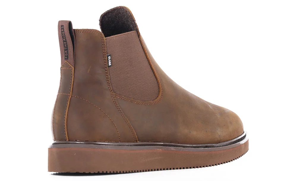 Globe Men\'s Tan Brown Chukka Chelsea Boots Dover II Trek - Wheat/Gum/Summit – Globe Brand main image 4