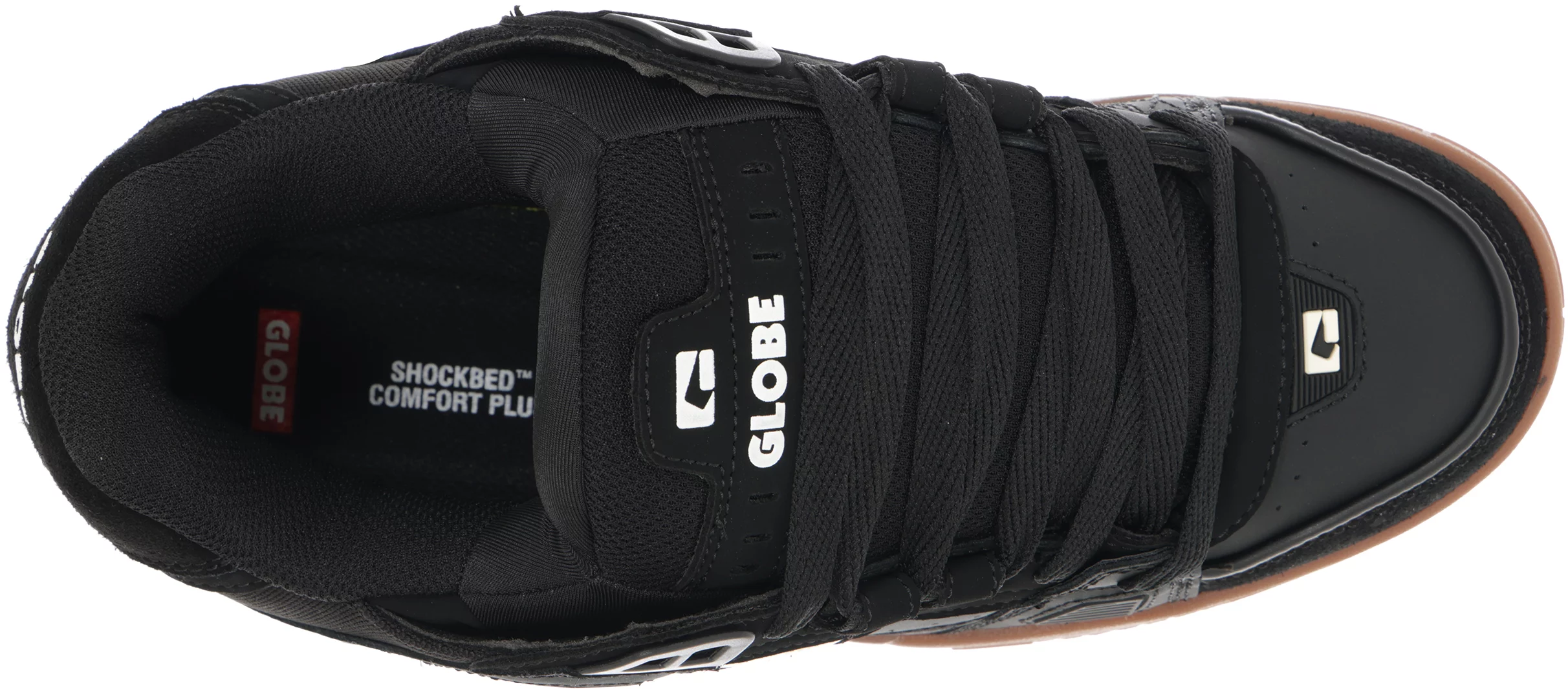 Globe Sabre Skate Shoes - onyx/gum | Tactics