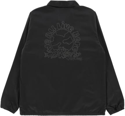 Tactics Unless Silas Baxter-Neal Coach Jacket - black