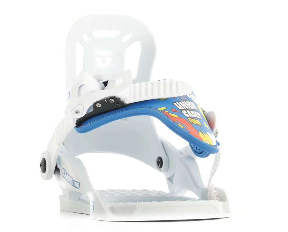 UNION キッズ スノーボードビンディング ホワイト ユニオン キッズ