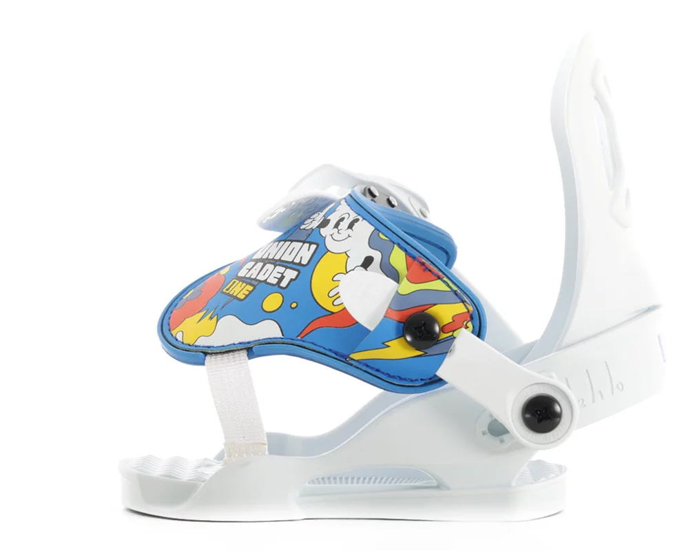 Union Kids Cadet One Snowboard Bindings 2026 - white | Tactics