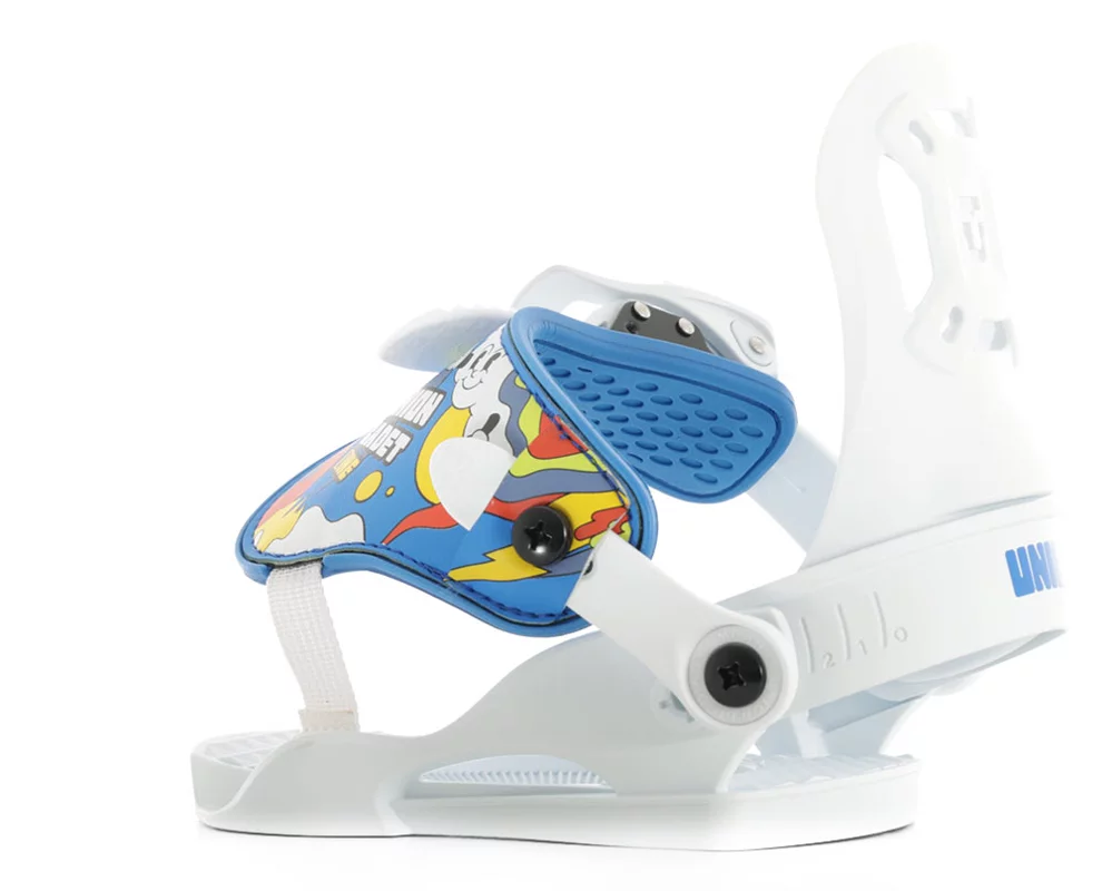Union Kids Cadet One Snowboard Bindings 2026 - white | Tactics