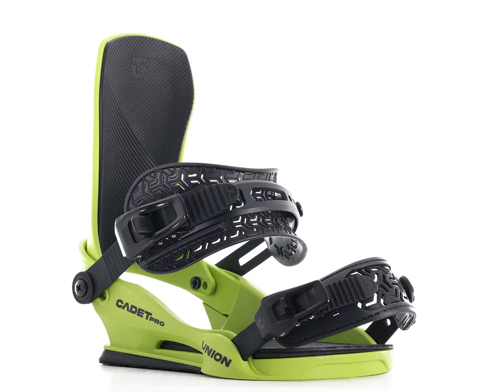 Union Kids Cadet Pro Snowboard Bindings 2026 - cyber lime | Tactics