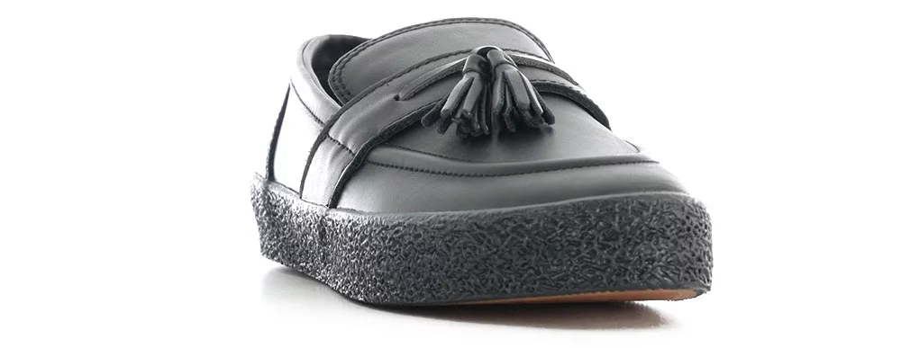 Last Resort AB VM005 - Loafer Skate Shoes - leather black/black