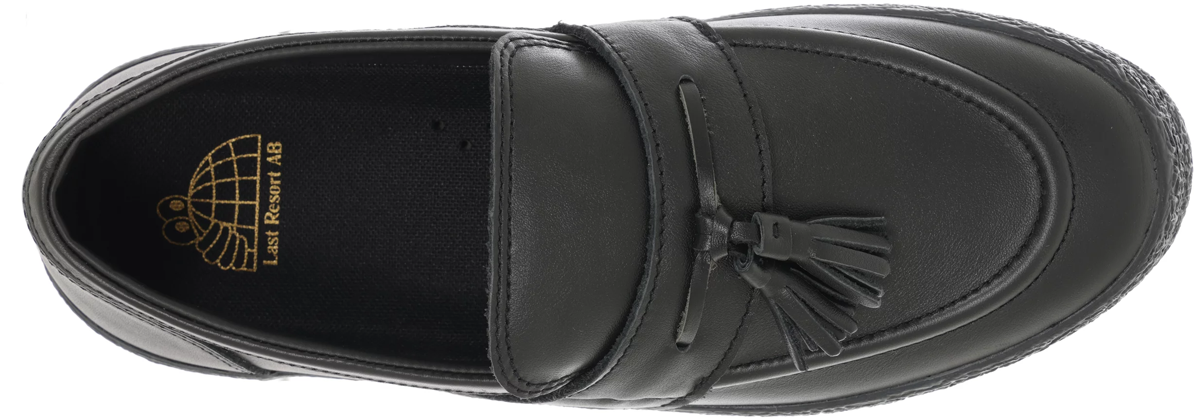 Last Resort AB VM005 - Loafer Skate Shoes - leather black/black