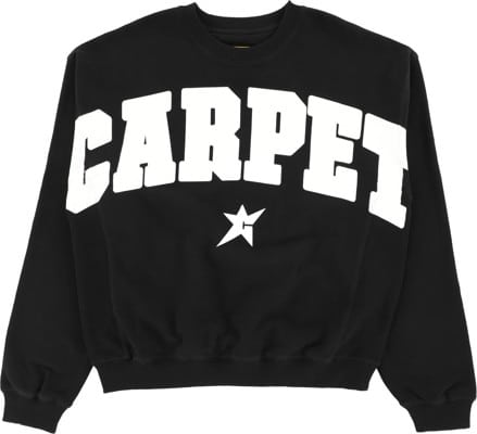 Carpet Carpet Crew Sweatshirt - black - view large