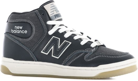 New Balance Numeric 480 High Skate Shoes - (brooklyn projects) black/black - view large