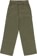 Dickies Women's Double knee Canvas Pants - military green