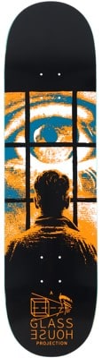 Glass House Eye Witness 8.5 Skateboard Deck - black/orange - view large