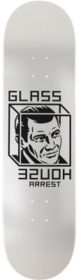 Glass House House Arrest 8.5 Skateboard Deck - metallic silver - view large
