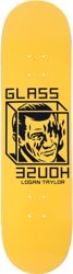 Glass House Taylor Possessed 8.375 Skateboard Deck - yellow