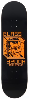 Glass House Wallin House Arrest 8.88 Skateboard Deck - flourescent orange - view large