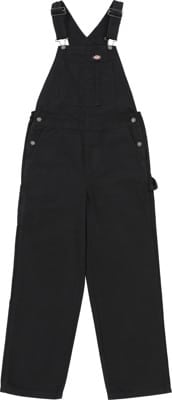 Dickies Women's Duck Canvas Bib Overall Pants - black - view large