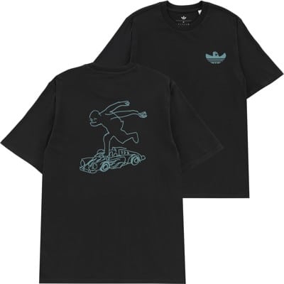Adidas Shmoo G 2 T-Shirt - black/preteal - view large