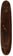 The Heated Wheel Grasshopper Guy 6.0 Skateboard Deck - brown