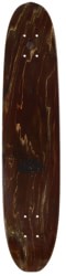The Heated Wheel Grasshopper Guy 6.0 Skateboard Deck - brown