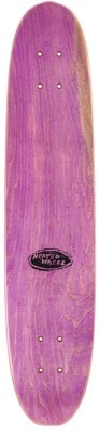 The Heated Wheel Grasshopper Guy 6.0 Skateboard Deck - purple - view large
