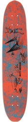 The Heated Wheel Hensley Polarizer 6.0 Skateboard Deck - blue