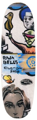 The Heated Wheel Raja Bell Egg 9.6 Skateboard Deck - view large