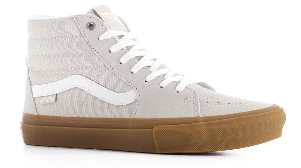 vans SK8-Ｈ　28cm 10US Vans Skate Sk8-Hi Shoes - light gray/gum | Tactics
