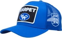 Carpet Bouncer Trucker Hat - blue