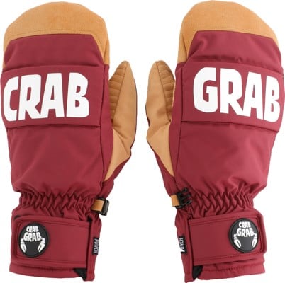 Crab Grab Punch Mitts - maroon - view large