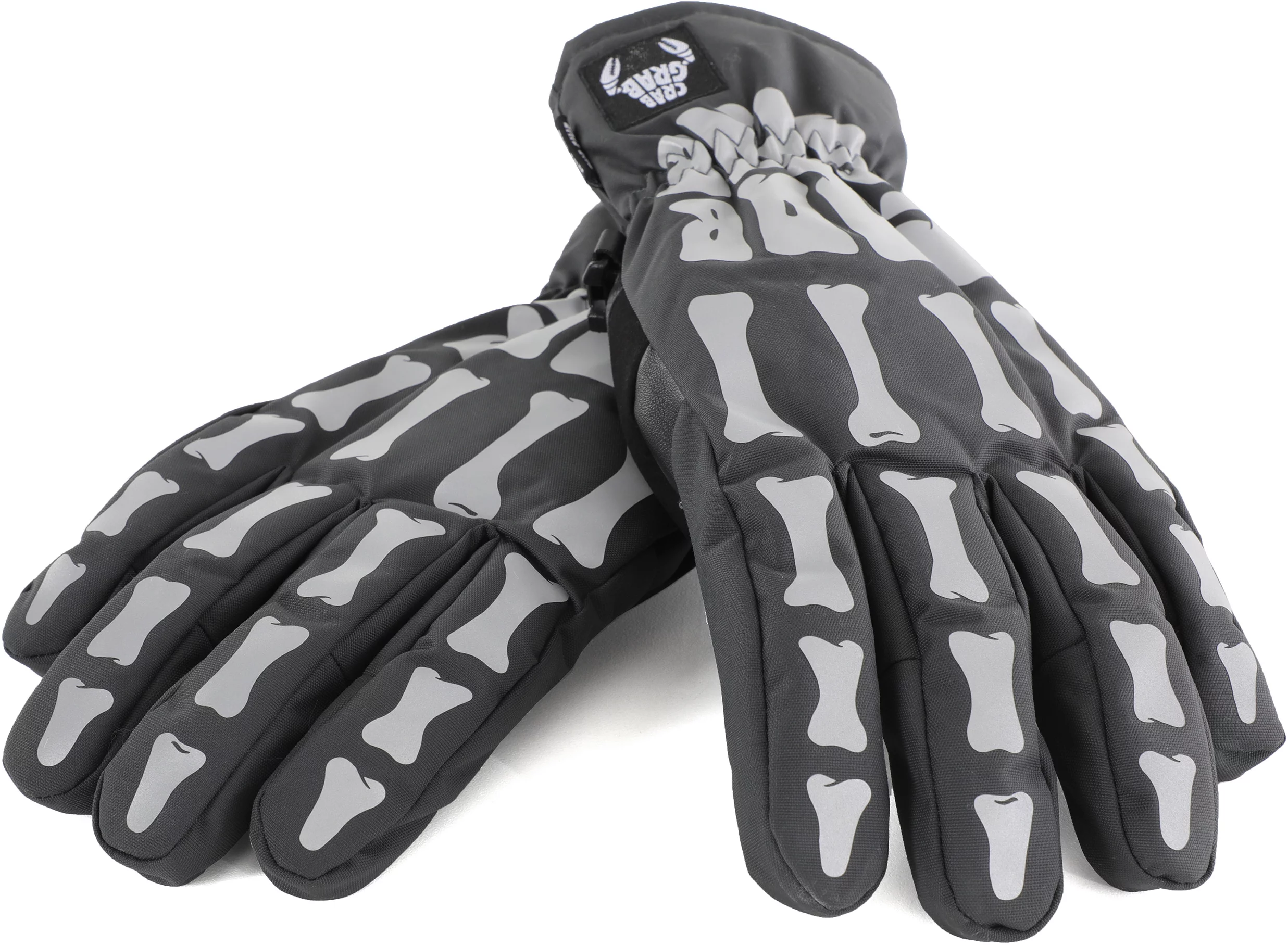 Crab Grab Five Gloves - bones reflective | Tactics