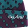 Quasi Dither Beanie - eggplant - front detail